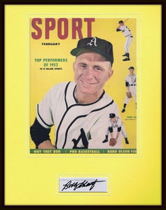 Bobby Shantz Signed Framed 11x14 Photo Display A's