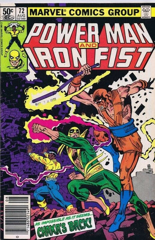 Power Man and Iron Fist #72 ORIGINAL Vintage 1981 Marvel Comics 