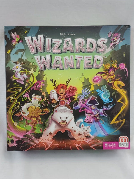 2017 Mattel Wizards Wanted Board Game