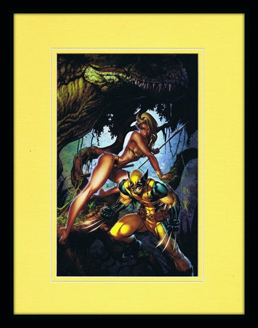 Savage Wolverine #1 11x14 Framed Poster Display Marvel J Scott Campbell GGA