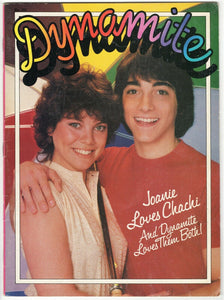  VINTAGE 1982 Dynamite Magazine #100 Joanie Loves Chachi Scott Baio No Label