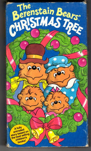 Berenstain Bears Christmas Tree VINTAGE VHS Cassette  