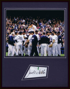 David Wells Signed Framed 11x14 Photo Display 1998 Perfect Game NY Yankees