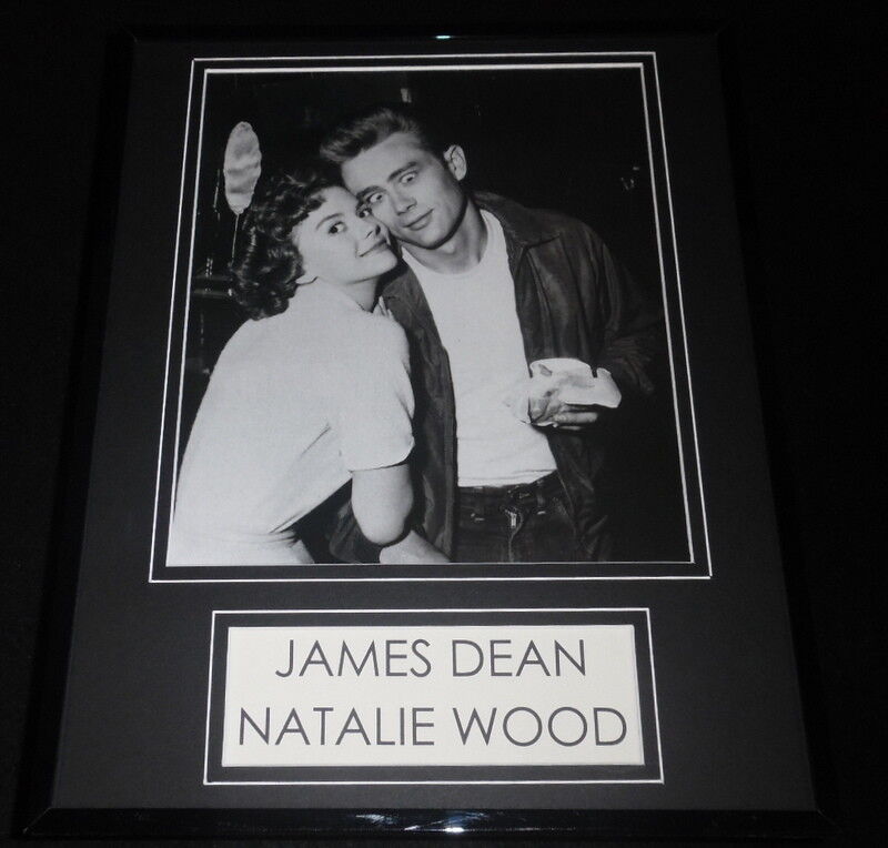 James Dean & Natalie Wood Framed 11x14 Photo Display 