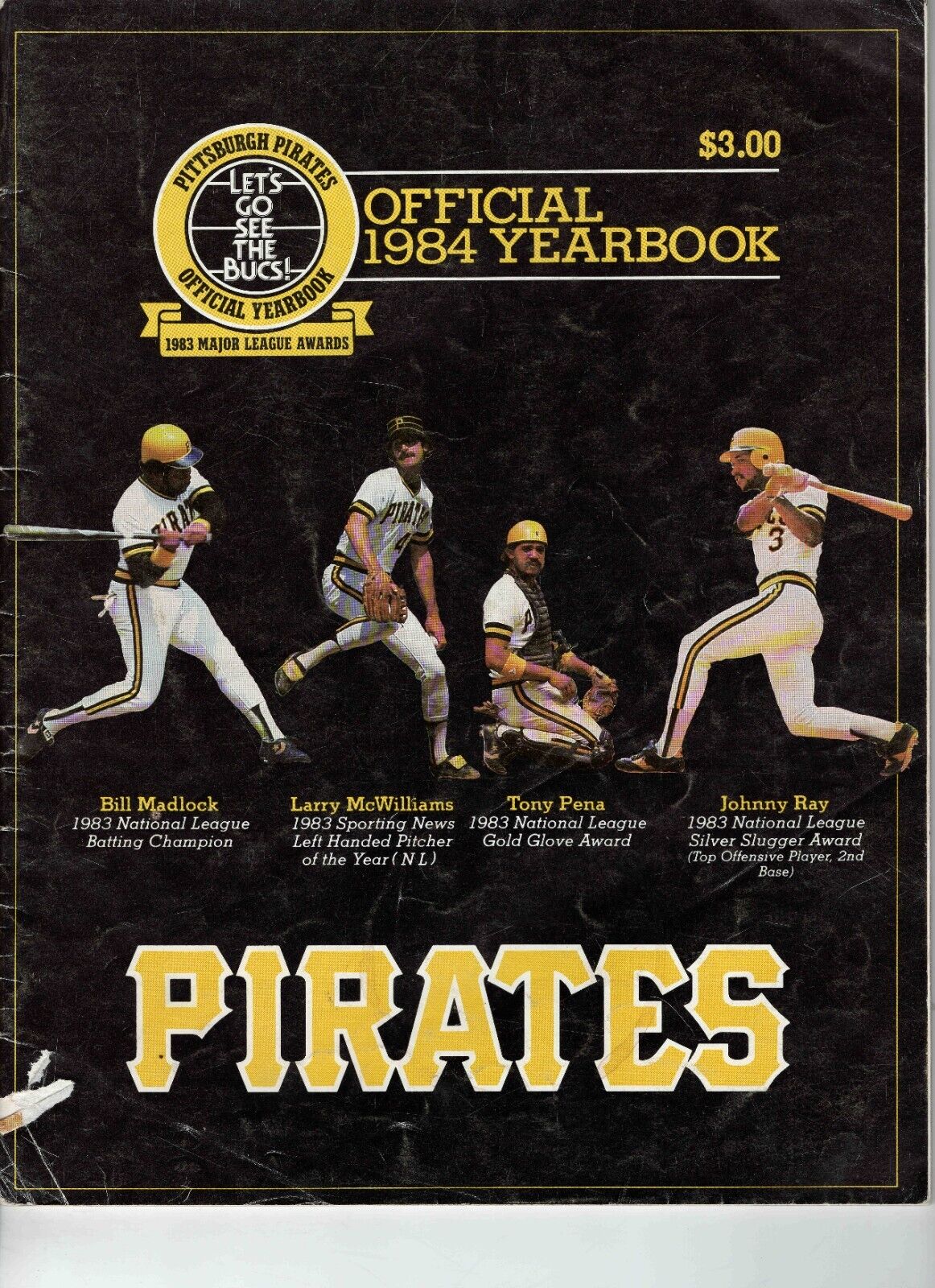 VINTAGE 1984 Pittsburgh Pirates Yearbook