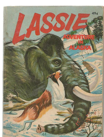 Lassie Adventure in Alaska ORIGINAL Vintage 1967 Whitman Big Little Book 