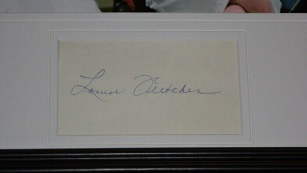 Louise Fletcher Signed Framed Photo Display One Flew Over the Cuckoo's Nest 