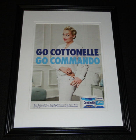 2015 Go Cottonelle Go Commando Framed 11x14 ORIGINAL Advertisement