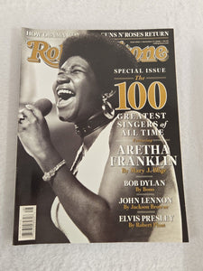 Rolling Stone 100 Greatest Singers Special Issue Aretha Franklin John Lennon