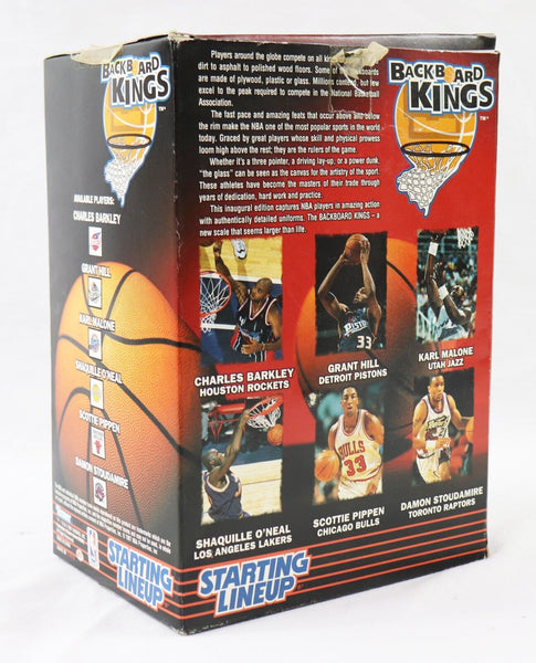 VINTAGE 1997 Starting Lineup Backboard Kings Karl Malone Figure Jazz