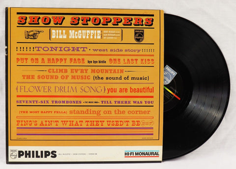 VINTAGE Bill McGuffie Show Stoppers LP Vinyl Record Album PHS600008