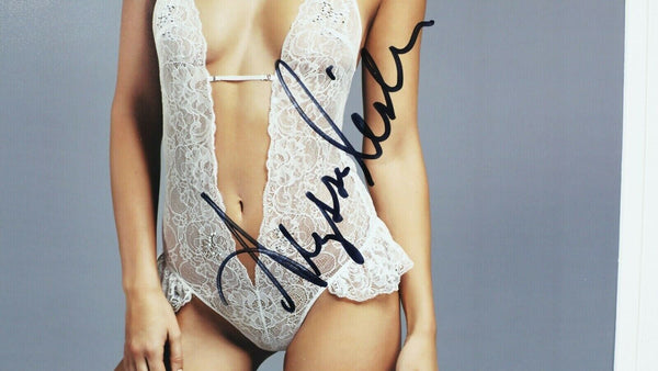 Alyssa Miller Signed Framed 16x20 Lingerie Photo Display