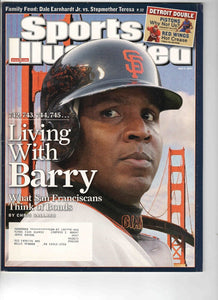 May 21 2007 Sports Illustrated Magazine Barry Bonds Giants