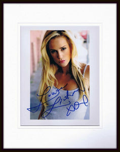 Louise Linton Signed Framed 11x14 Photo Display 