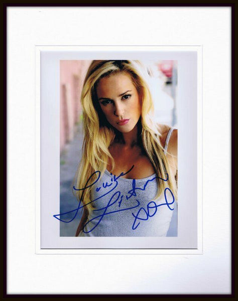 Louise Linton Signed Framed 11x14 Photo Display 