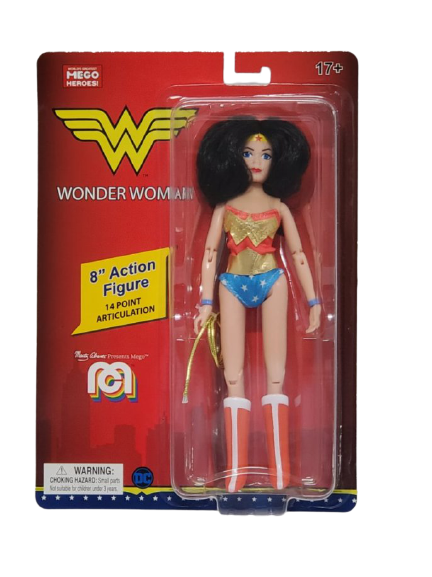 NEW SEALED 2020 Mego DC Wonder Woman 8 Inch Action Figure 