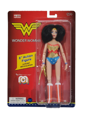 NEW SEALED 2020 Mego DC Wonder Woman 8 Inch Action Figure 