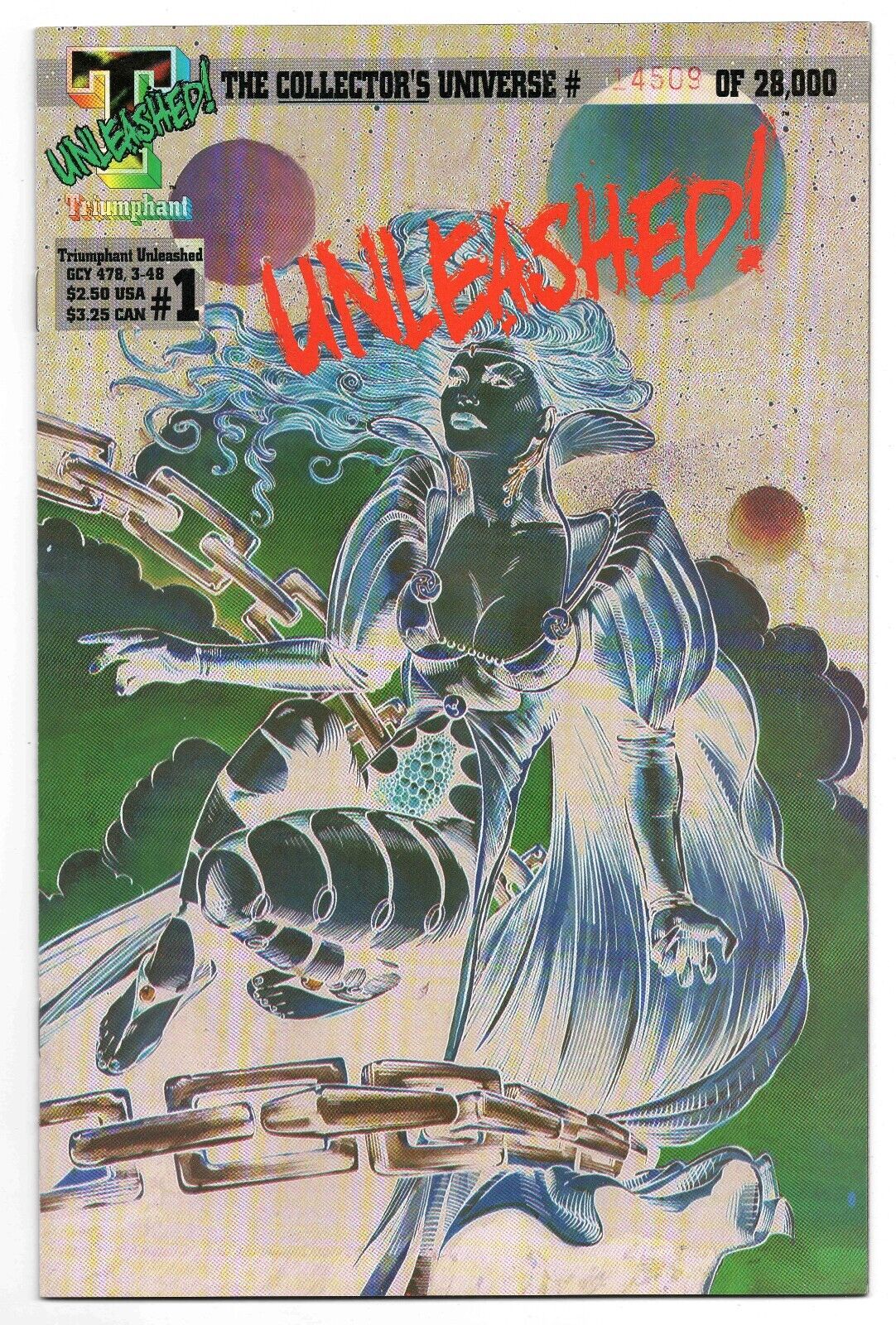 Triumphant Unleashed #1 VINTAGE 1993 Triumphant Comics GGA