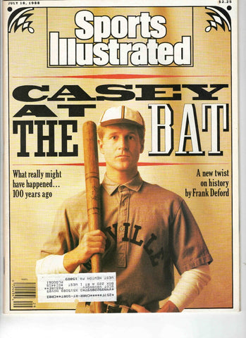 July 10 1988 Sports Illustrated Magazine Casey at the Bat