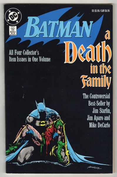 Batman A Death in the Family TPB 1988 DC Comics