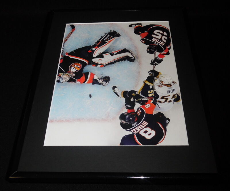 Rick Dipietro Framed 11x14 Overhead Photo Display Islanders