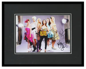 Among Friends Cast Signed Framed 11x14 Photo Display AW Danielle Harris + 4