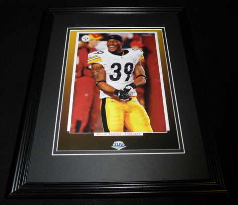 Willie Parker Framed 11x14 Photo Display Steelers