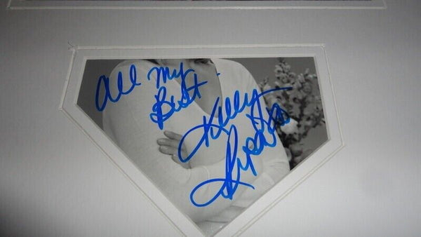 Kelly Ripa Signed Framed 12x18 Photo Display