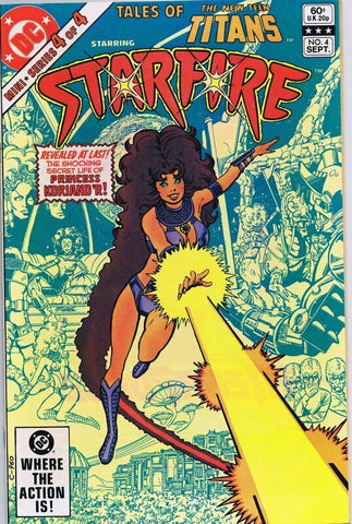 Tales of the New Teen Titans #4 ORIGINAL Vintage 1982 DC Comics Starfire GGA