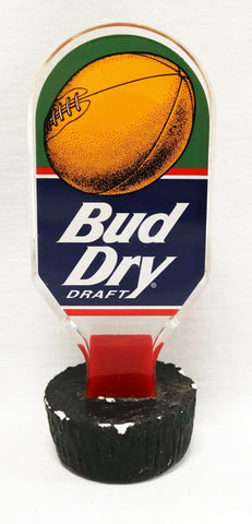 ORIGINAL Vintage Bud Dry Beer Football Keg Tap Handle