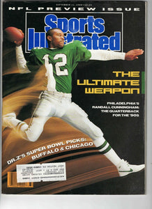 Sep 11 1989 Sports Illustrated Magazine Randall Cunningham Eagles