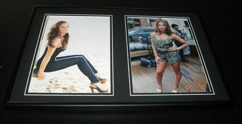 Jessie James Signed Framed 12x18 Photo Set Wanted