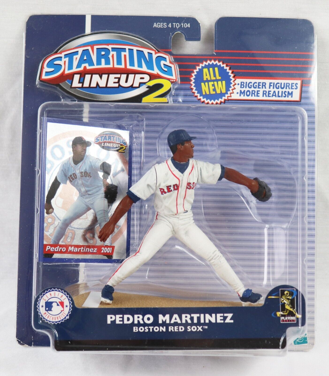 2001 Starting Lineup 2 SLU Action Figure Pedro Martinez Red Sox