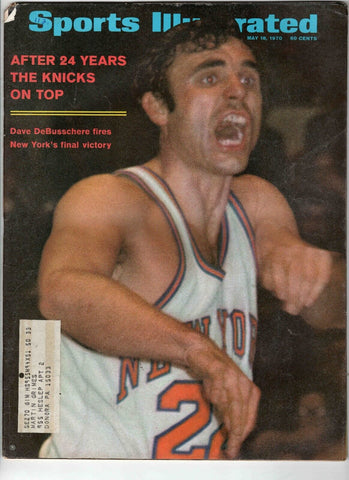 May 18 1970 Sports Illustrated Magazine Dave Debusschere NY Knicks