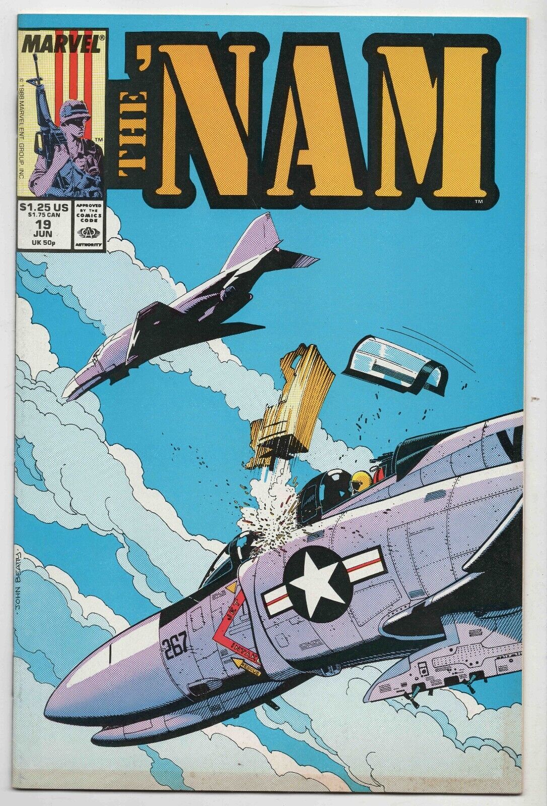 The Nam #19 VINTAGE 1988 Marvel Comics