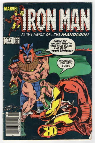 Iron Man #181 ORIGINAL Vintage 1984 Marvel Comics