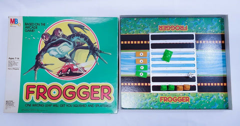 ORIGINAL Vintage 1981 Milton Bradley Frogger Board Game