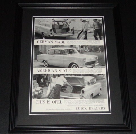 1959 Buick Dealers 11x14 Framed ORIGINAL Vintage Advertisement