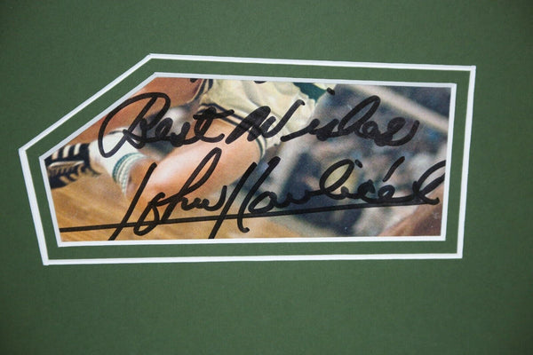 John Havlicek Signed Framed 16x20 Photo Poster Display Celtics