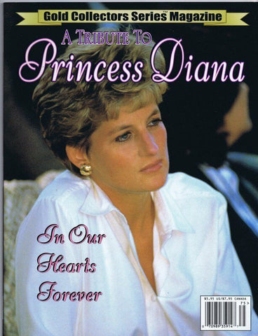 ORIGINAL Vintage 1997 Princess Diana Gold Series Commemorative Magazine