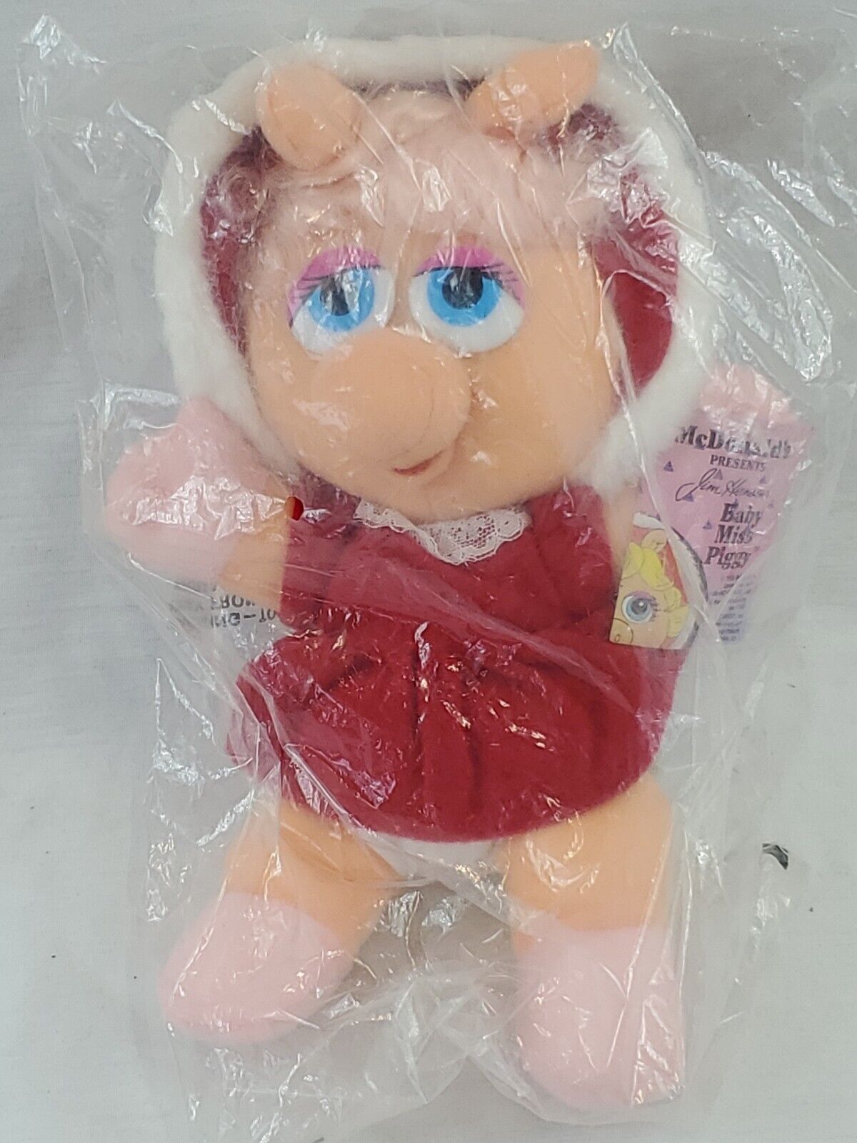 SEALED 1987 McDonald's Muppets Baby Miss Piggy Plush