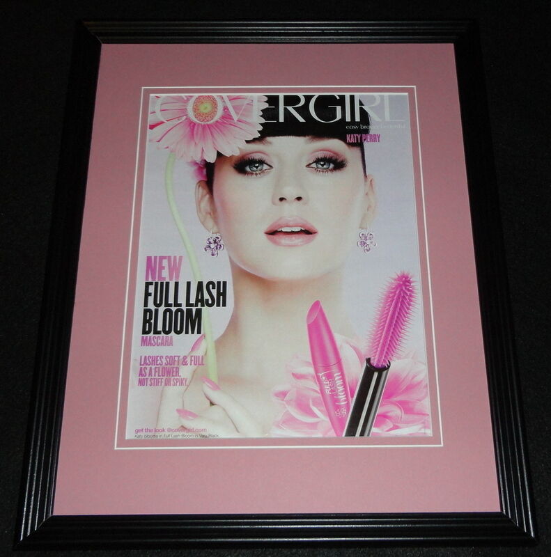 Katy Perry 2015 Covergirl Mascara 11x14 Framed ORIGINAL Advertisement