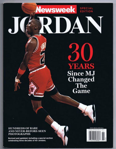 ORIGINAL Vintage 2014 Newsweek Michael Jordan 30 Years Since MJ Magazine Revised