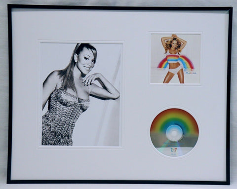 Mariah Carey Framed 16x20 Rainbow CD & Photo Display 