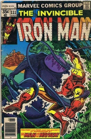 Iron Man #111 ORIGINAL Vintage 1978 Marvel Comics 