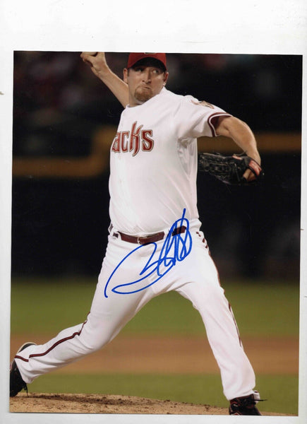 Brandon Webb Signed 8x10 Photo Diamondbacks