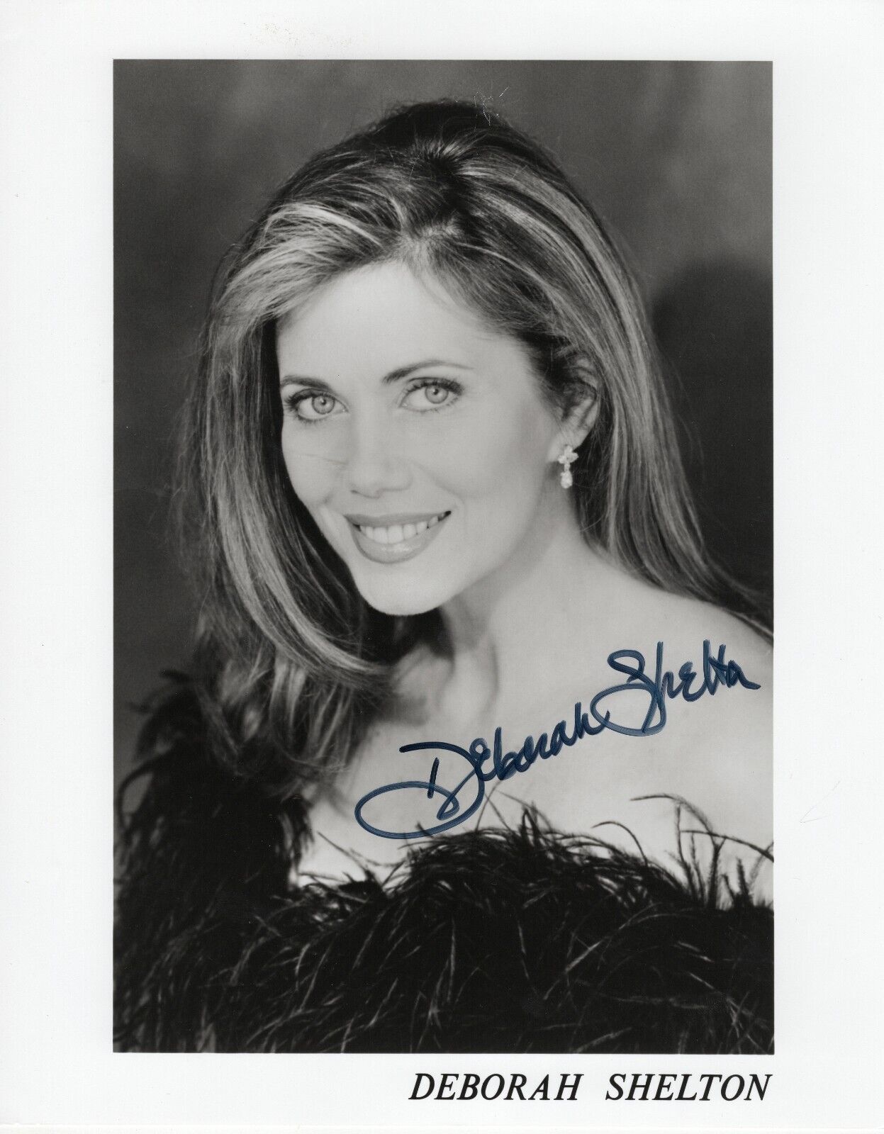 Deborah Shelton Signed 8x10 Photo Dallas Body Double