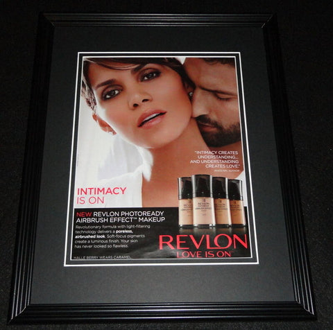 Halle Berry 2015 Revlon Framed 11x14 ORIGINAL Advertisement