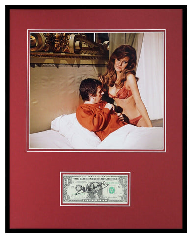 Dudley Moore Signed Framed 16x20 Photo Display JSA Bedazzled w/ Raquel Welch