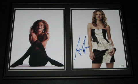 AnnaLynne McCord Stockings Signed Framed 12x18 Photo Display JSA 